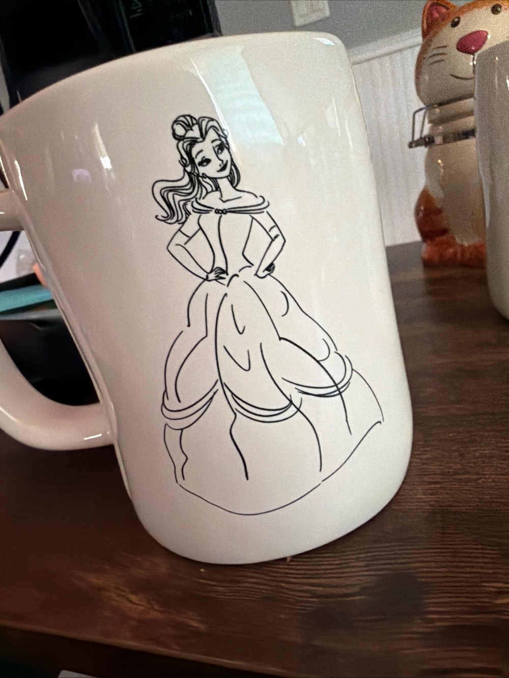 Rae Dunn Beauty and the Beast mug